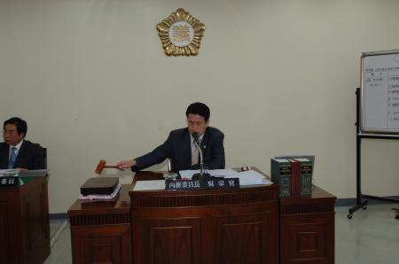 제129회 임시회 내무위원회