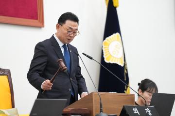 제276회 임시회 개회식 및 본회의