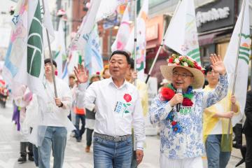 중랑서울장미축제 퍼레이드