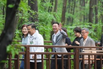 망우역사문화공원 망우동행길 준공식