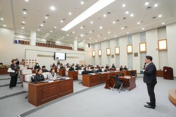 신현중학교 의정체험 의회교실