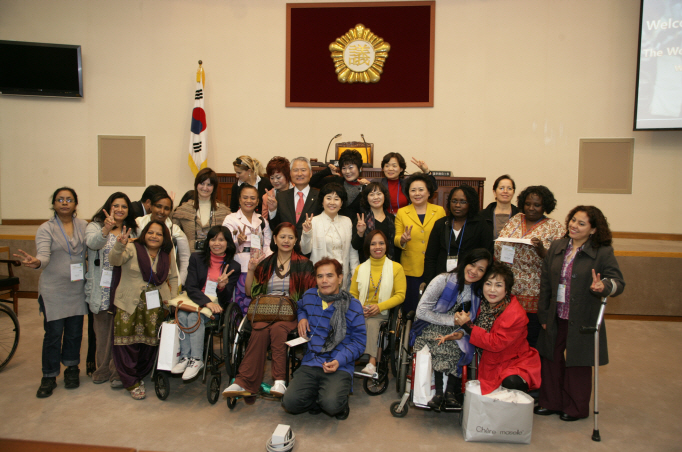 세계장애인여성대회 초청 간담회