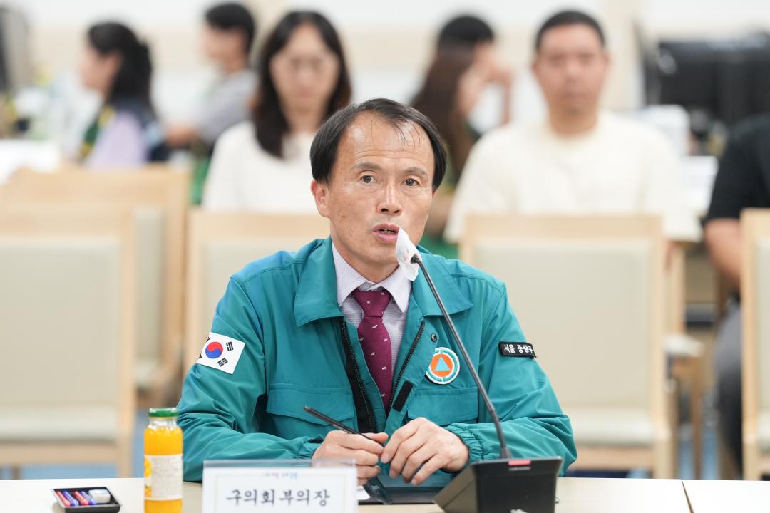 을지훈련 상황실 격려방문