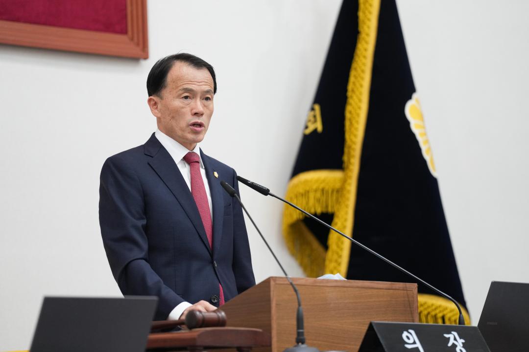 제279회 임시회 개회식 및 본회의