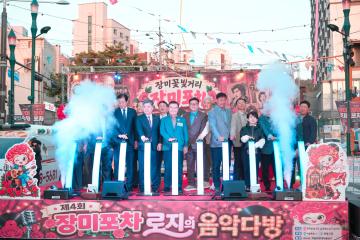 제4회 장미꽃빛거리 장미포자